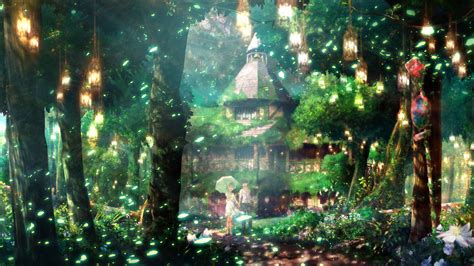 [100+] Green Anime Aesthetic Wallpapers | Wallpapers.com