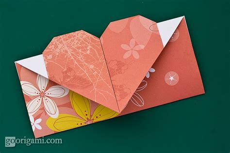 Origami Heart Envelope by Eric Strand | Go Origami