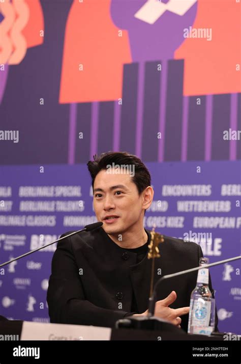 Berlin, Germany. 19th February 2023. Actor Teo Yoo at the press ...