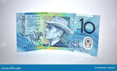 Australian Ten Dollar Note stock image. Image of frame - 96062085