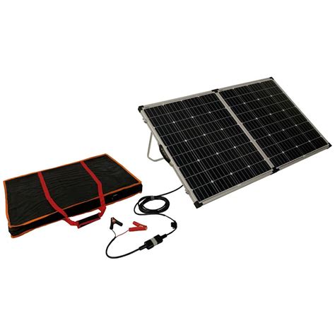 190W Monocrystalline Folding Solar Panel Kit - Solar Camping Australia