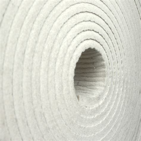 10mm Soft White Industrial Wool Felt BS4060 A75/8W