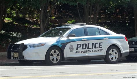 Arlington, Virginia, Arlington County Police Ford Interceptor Sedan. Arlington Virginia, Safety ...