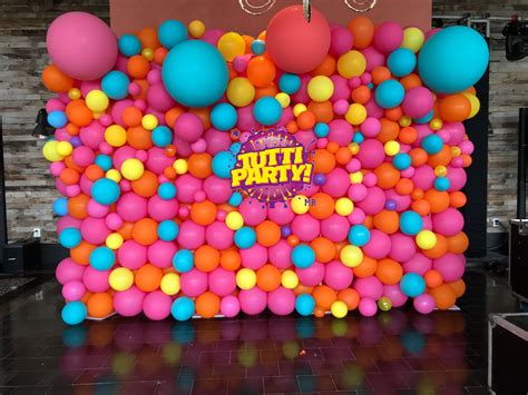 Backdrop balloons, balloons wall, brilliant colors, beautiful decorations, backdrop, ba ...