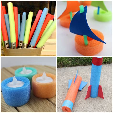 Pool Noodle Crafts - 25 Fun Ideas! - Juggling Act Mama