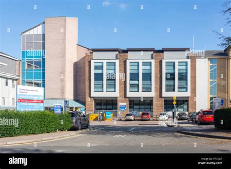 College Road entrance, Cheltenham General Hospital, College Road, Cheltenham, Gloucestershire ...