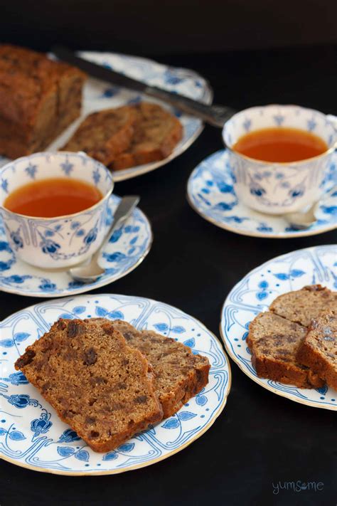 Vegan Old-Fashioned English Tea Loaf | yumsome