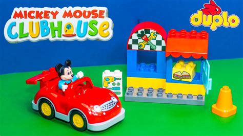 MICKEY MOUSE CLUBHOUSE Lego Duplo Mickey Mouse Workshop Mickey Video ...