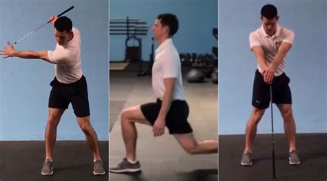 Here are five at-home exercises to improve your golf game