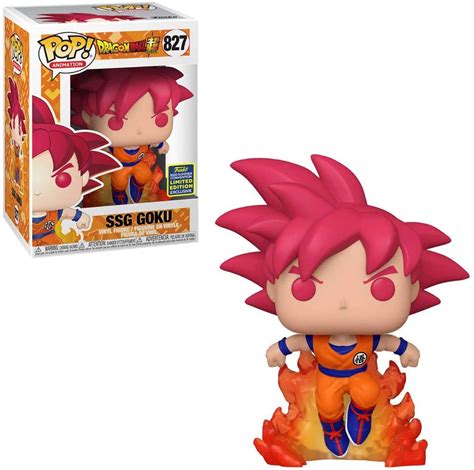 Goku Super Saiyan God Funko Pop! #827 | FigurasDragonBall