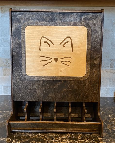 Cat Food Storage Pet Food Storage Pet Supplies Cat Food - Etsy