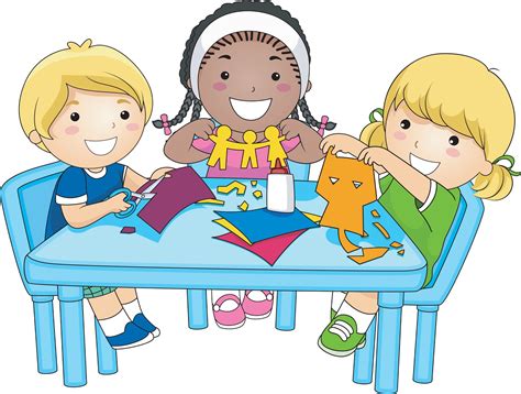 Children Playing Together Clipart – 101 Clip Art