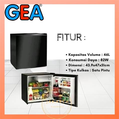 Jual GEA MINI BAR KULKAS MINI PORTABLE GEA06 KULKAS | Shopee Indonesia