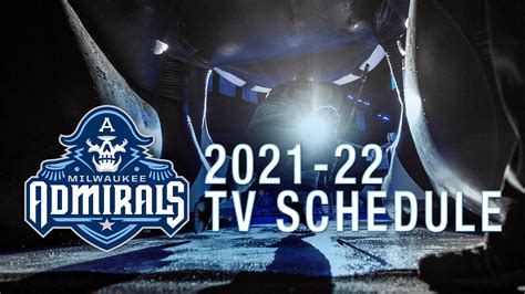 My24 Sports Shoots & Scores with Milwaukee Admirals 2021-22 Broadcast Schedule