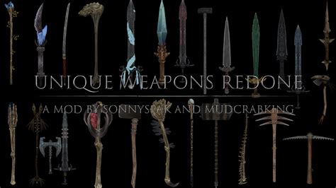 Unique Weapons Redone at Skyrim Nexus - Mods and Community