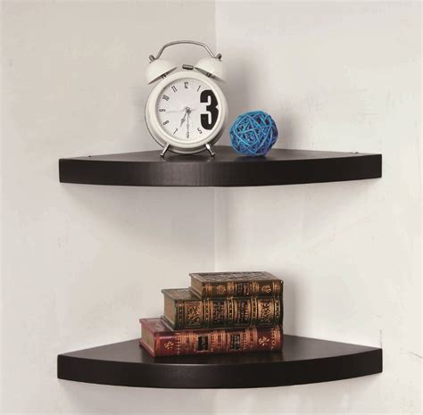 Mainstays Black Corner Shelf Set, 2 Count - Walmart.com - Walmart.com