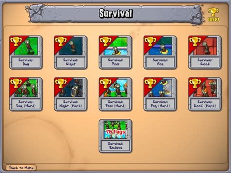 Survival Mode - Plants vs. Zombies Photo (25980743) - Fanpop