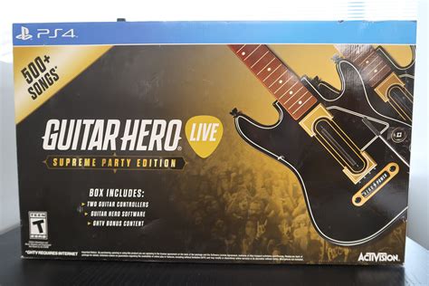 Guitar Hero Live PlayStation 4 Supreme Party Edition PS4 | eBay