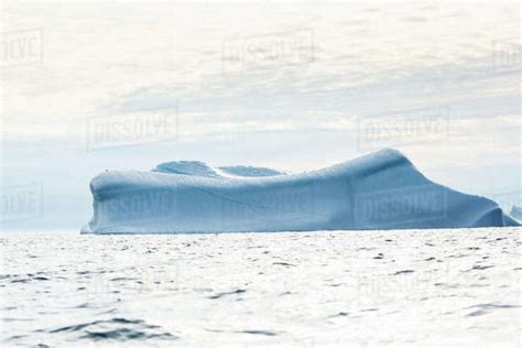 Majestic iceberg formation on Atlantic Ocean Greenland - Stock Photo ...