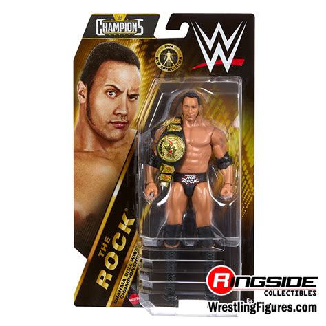 The Rock - WWE Main Event Champions 1 Toy Wrestling Action Figure by Mattel!