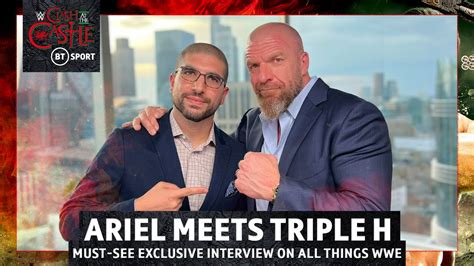 Ariel Helwani Meets: Triple H | MUST SEE Exclusive Interview The World Has Been Waiting For ...