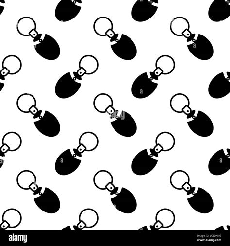 Key Chain Seamless Pattern, Key Ring Vector Art Illustration Stock ...