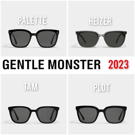 Gentle Monster Sunglasses 2023 collection tam palette heizer plot mondo, Women's Fashion ...