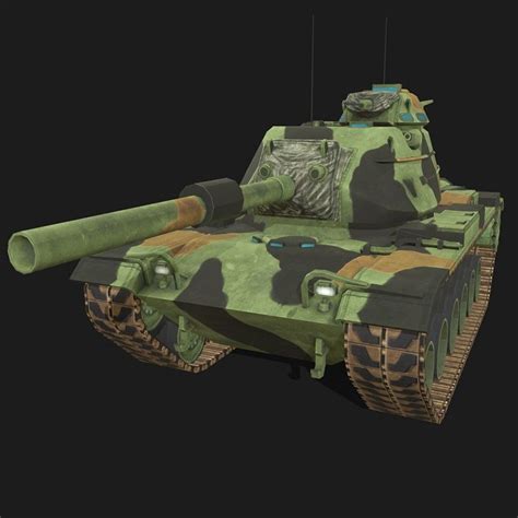 3D m60 tank model - TurboSquid 1370610