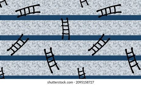 Climb Ladder Metaphor Investing Advancing Business Stock Illustration ...