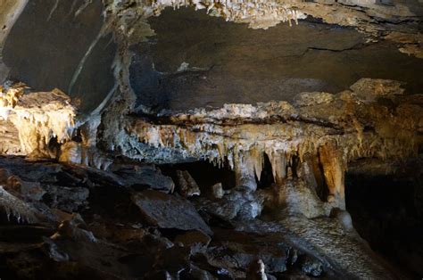 Lost River Caverns, PA. Lost River Cavern is named for the stream which runs through the cave ...