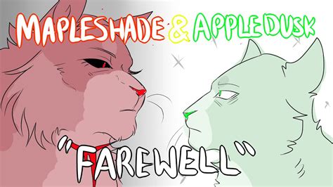 Mapleshade and Appledusk 'Farewell' - WARRIORS ANIMATIC (WIP) - YouTube