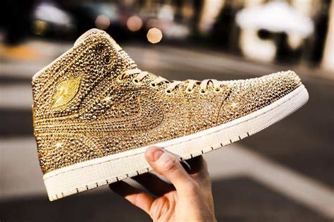 These Air Jordans Have Been Bedazzled with Swarovski crystals