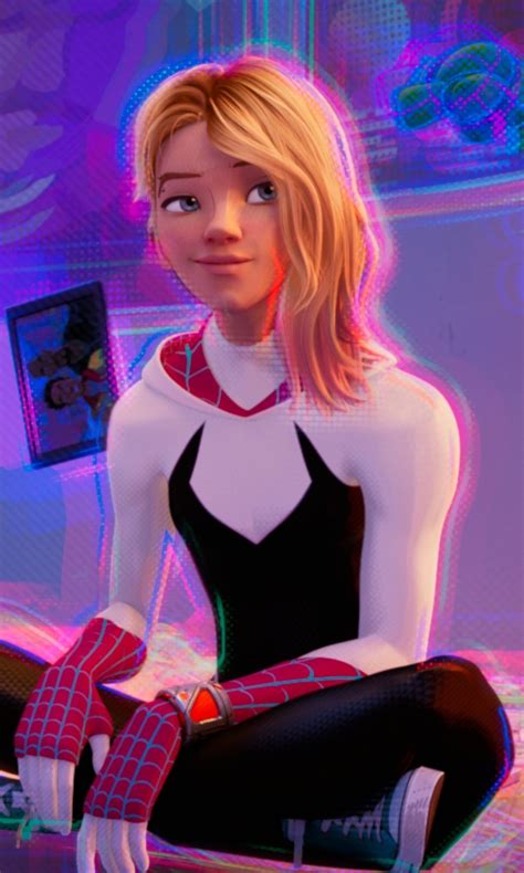 768x1280 Gwen Stacy in Spider-Man Across the Spider-Verse 768x1280 Resolution Wallpaper, HD ...