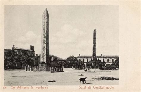 Obelisks of the Hippodrome, Istanbul. These are available as Framed ...