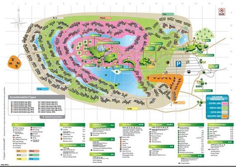 Center Parcs Lodge Map