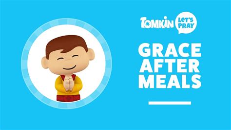 GRACE AFTER MEALS PRAYER | Thank God After You Eat! | Let's Pray with ...