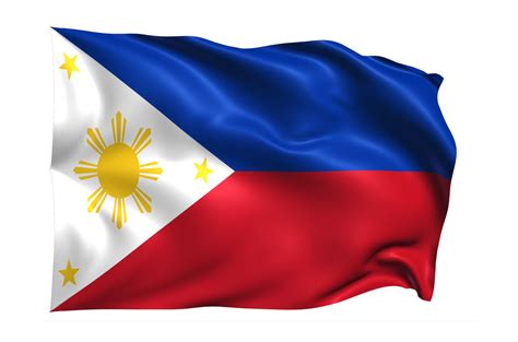Philippines Waving flag Realistic Transparent Background 15309519 PNG