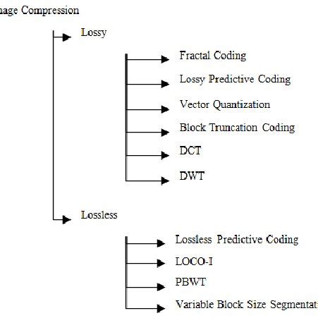 Lossless image compression algorithms | Download Scientific Diagram