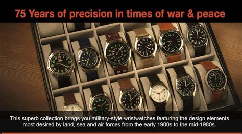 Military watches collection magazine