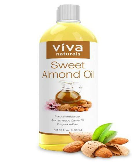 Sweet Almond Oil for Hair and Skin