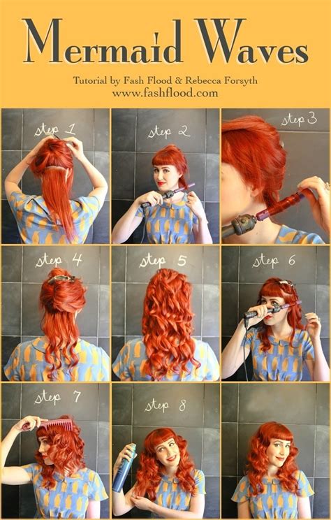 Mermaid Waves · How To Style A Curly Hairstyle / Wavy Hairstyle · Hair Styling on Cut Out + Keep