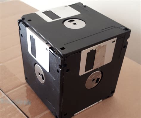 Diskette/Floppy Disk Box : 3 Steps - Instructables