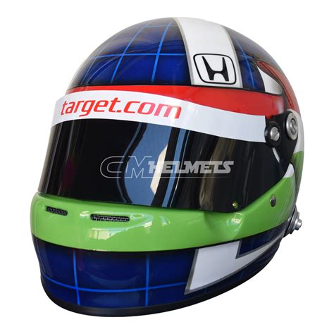 DARIO FRANCHITTI 2012 INDYCAR REPLICA HELMET FULL SIZE - CM Helmets