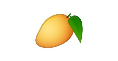 🥭 Mango Emoji