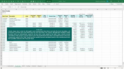 Standard Recipe Costing Sheet ~ MS Excel Templates