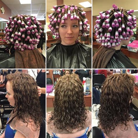 25 févr. 2017 - spiral perm wrap and results from different angles in 2020 | Permed hairstyles ...