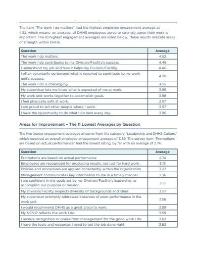 13+ Employee Engagement Survey Templates in Google Docs | Word | Pages ...