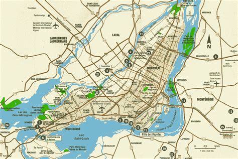 MONTREAL MAP ~ World Of Map