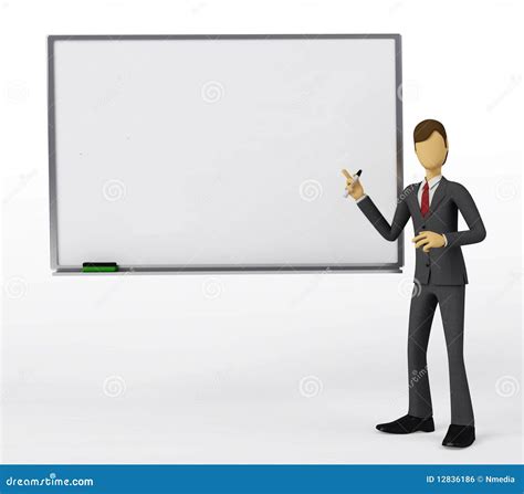 Whiteboard Presentation Royalty Free Stock Image - Image: 12836186