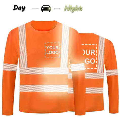 Construction Safety Shirts Reflect High Reflective 100%- yoweshop